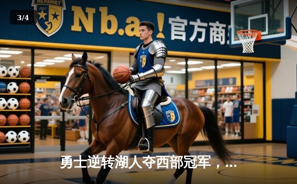 勇士逆转湖人夺西部冠军，库里狂砍43分创季后赛新高 - 3